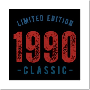 Limited Edition Classic 1990 Posters and Art